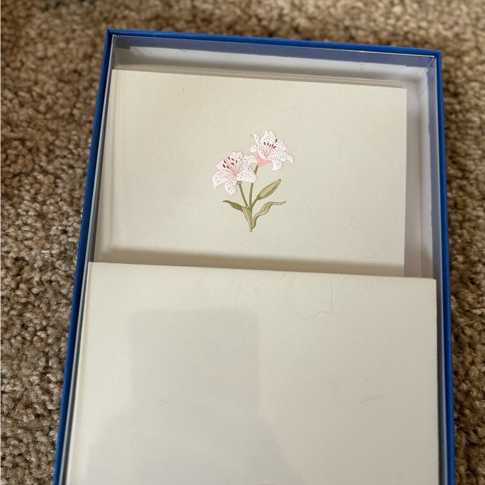 Stationary Missing one card and envelope